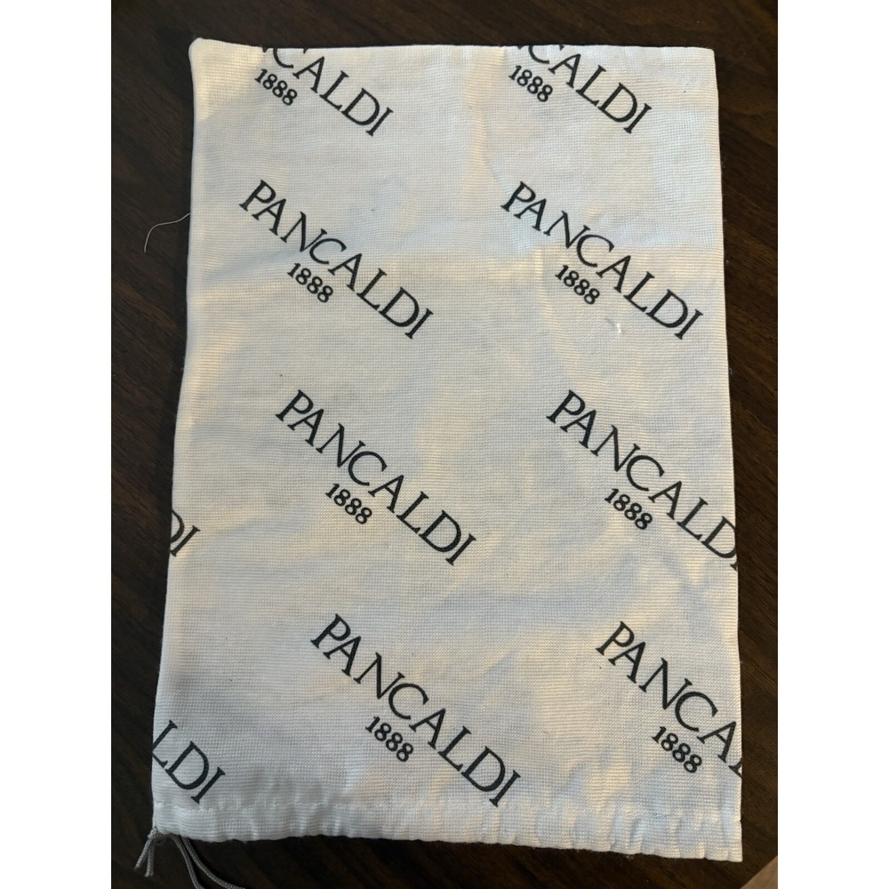 Pancaldi dust bag 14" x 10" White draw string